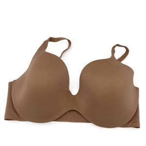 Victoria's Secret Cream Solid Color Lined Demi Bra Size 38DD